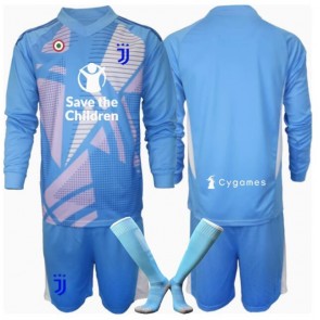 Juventus Brankář Alternativní dres komplet pro Děti 2024-25 Dlouhým Rukávem (+ Krátké kalhoty)