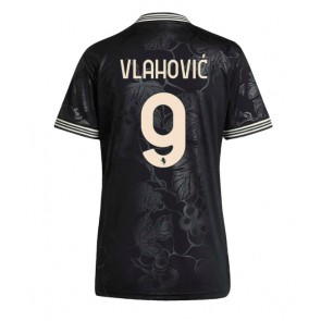 Juventus Dusan Vlahovic #9 Alternativní Dres pro Dámy 2025-26 Krátkým Rukávem