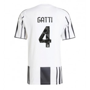 Juventus Federico Gatti #4 Domácí Dres 2025-26 Krátkým Rukávem
