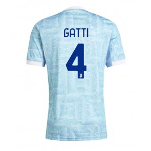 Juventus Federico Gatti #4 Venkovní Dres 2025-26 Krátkým Rukávem