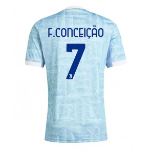 Juventus Francisco Conceicao #7 Venkovní Dres 2025-26 Krátkým Rukávem Juventus Francisco Conceicao #7 Venkovní Dres 2025-26 Krátkým Rukávem