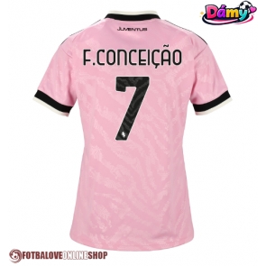Juventus Francisco Conceicao #7 Venkovní Dres pro Dámy 2026-27 Krátkým Rukávem