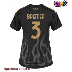 Juventus Gleison Bremer #3 Alternativní Dres pro Dámy 2026-27 Krátkým Rukávem