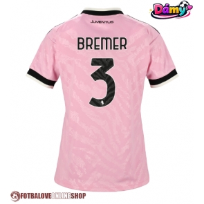 Juventus Gleison Bremer #3 Venkovní Dres pro Dámy 2026-27 Krátkým Rukávem