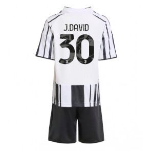 Juventus Jonathan David #30 Domácí dres komplet pro Děti 2025-26 Krátkým Rukávem (+ Krátké kalhoty) Juventus Jonathan David #30 Domácí dres komplet pro Děti 2025-26 Krátkým Rukávem (+ Krátké kalhoty)