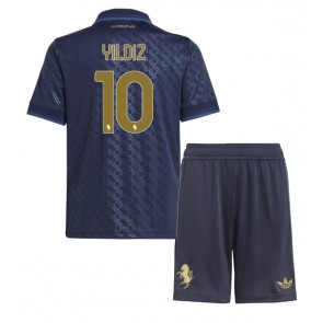 Juventus Kenan Yildiz #10 Alternativní dres komplet pro Děti 2024-25 Krátkým Rukávem (+ Krátké kalhoty)