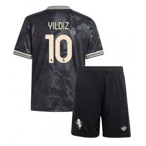 Juventus Kenan Yildiz #10 Alternativní dres komplet pro Děti 2025-26 Krátkým Rukávem (+ Krátké kalhoty)