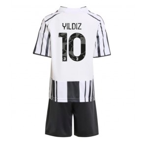 Juventus Kenan Yildiz #10 Domácí dres komplet pro Děti 2025-26 Krátkým Rukávem (+ Krátké kalhoty)