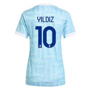 Juventus Kenan Yildiz #10 Venkovní Dres pro Dámy 2025-26 Krátkým Rukávem