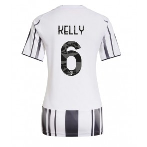 Juventus Lloyd Kelly #6 Domácí Dres pro Dámy 2025-26 Krátkým Rukávem