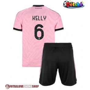 Juventus Lloyd Kelly #6 Venkovní dres komplet pro Děti 2026-27 Krátkým Rukávem (+ Krátké kalhoty)
