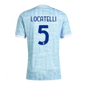 Juventus Manuel Locatelli #5 Venkovní Dres 2025-26 Krátkým Rukávem