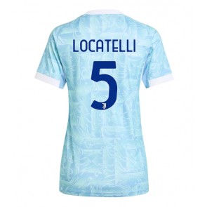 Juventus Manuel Locatelli #5 Venkovní Dres pro Dámy 2025-26 Krátkým Rukávem