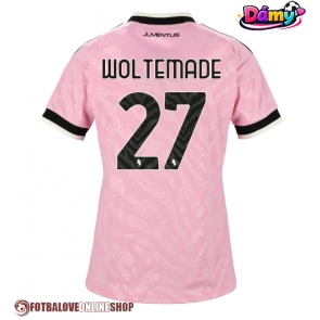 Juventus Nick Woltemade #27 Venkovní Dres pro Dámy 2026-27 Krátkým Rukávem