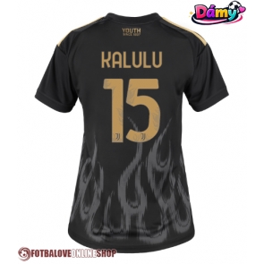 Juventus Pierre Kalulu #15 Alternativní Dres pro Dámy 2026-27 Krátkým Rukávem