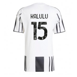 Juventus Pierre Kalulu #15 Domácí Dres 2025-26 Krátkým Rukávem
