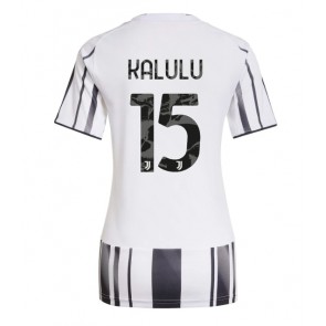 Juventus Pierre Kalulu #15 Domácí Dres pro Dámy 2025-26 Krátkým Rukávem