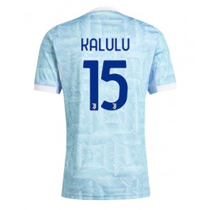 Juventus Pierre Kalulu #15 Venkovní Dres 2025-26 Krátkým Rukávem