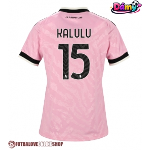 Juventus Pierre Kalulu #15 Venkovní Dres pro Dámy 2026-27 Krátkým Rukávem