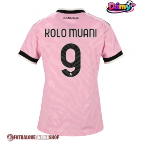 Juventus Randal Kolo Muani #9 Venkovní Dres pro Dámy 2026-27 Krátkým Rukávem