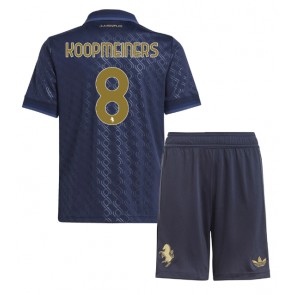 Juventus Teun Koopmeiners #8 Alternativní dres komplet pro Děti 2024-25 Krátkým Rukávem (+ Krátké kalhoty)
