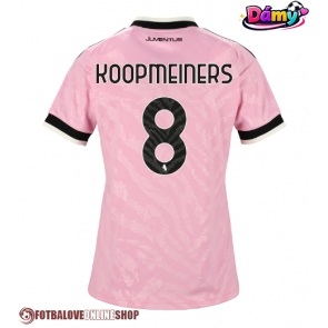 Juventus Teun Koopmeiners #8 Venkovní Dres pro Dámy 2026-27 Krátkým Rukávem