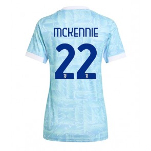 Juventus Weston McKennie #22 Venkovní Dres pro Dámy 2025-26 Krátkým Rukávem