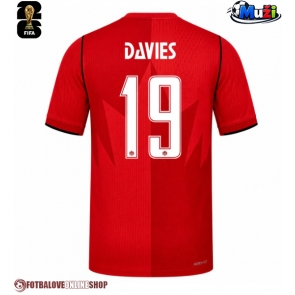 Kanada Alphonso Davies #19 Domácí Dres MS 2026 Krátkým Rukávem