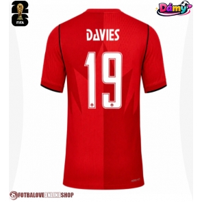 Kanada Alphonso Davies #19 Domácí Dres pro Dámy MS 2026 Krátkým Rukávem