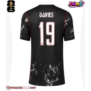 Kanada Alphonso Davies #19 Venkovní Dres pro Dámy MS 2026 Krátkým Rukávem