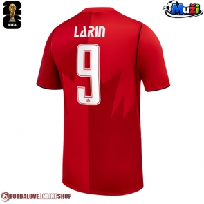 Kanada Cyle Larin #9 Domácí Dres MS 2026 Krátkým Rukávem