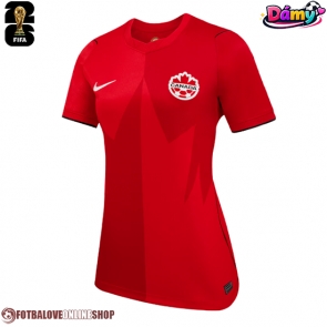 Kanada Domácí Dres pro Dámy MS 2026 Krátkým Rukávem