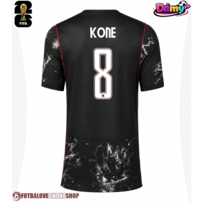 Kanada Ismael Kone #8 Venkovní Dres pro Dámy MS 2026 Krátkým Rukávem