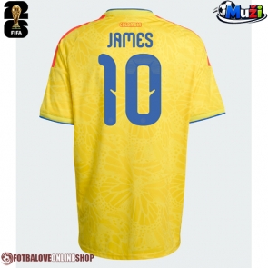 Kolumbie James Rodriguez #10 Domácí Dres MS 2026 Krátkým Rukávem