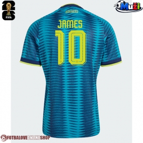 Kolumbie James Rodriguez #10 Venkovní Dres MS 2026 Krátkým Rukávem