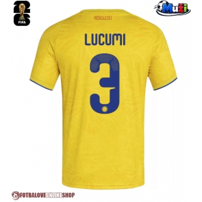 Kolumbie Jhon Lucumi #3 Domácí Dres MS 2026 Krátkým Rukávem