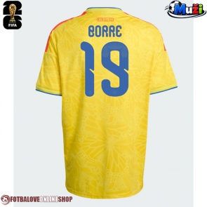 Kolumbie Rafael Santos Borre #19 Domácí Dres MS 2026 Krátkým Rukávem