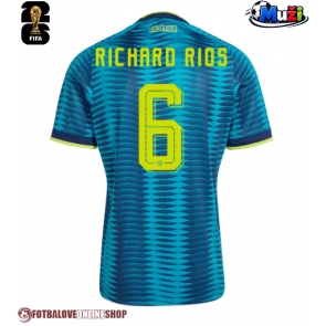 Kolumbie Richard Rios #6 Venkovní Dres MS 2026 Krátkým Rukávem