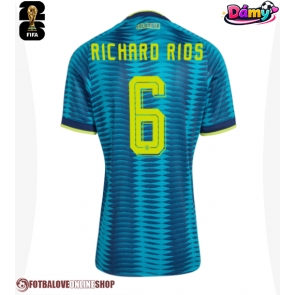 Kolumbie Richard Rios #6 Venkovní Dres pro Dámy MS 2026 Krátkým Rukávem