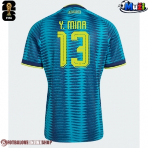 Kolumbie Yerry Mina #13 Venkovní Dres MS 2026 Krátkým Rukávem