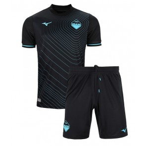 Lazio Alternativní dres komplet pro Děti 2024-25 Krátkým Rukávem (+ Krátké kalhoty)