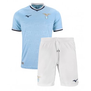 Lazio Domácí dres komplet pro Děti 2024-25 Krátkým Rukávem (+ Krátké kalhoty)