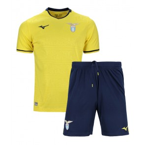 Lazio Venkovní dres komplet pro Děti 2024-25 Krátkým Rukávem (+ Krátké kalhoty)