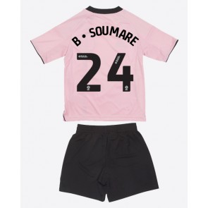 Leicester City Boubakary Soumare #24 Alternativní dres komplet pro Děti 2025-26 Krátkým Rukávem (+ Krátké kalhoty)