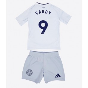 Leicester City Jamie Vardy #9 Alternativní dres komplet pro Děti 2024-25 Krátkým Rukávem (+ Krátké kalhoty)