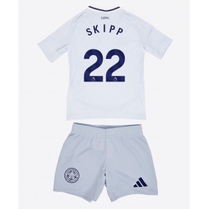 Leicester City Oliver Skipp #22 Alternativní dres komplet pro Děti 2024-25 Krátkým Rukávem (+ Krátké kalhoty)