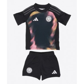 Leicester City Venkovní dres komplet pro Děti 2024-25 Krátkým Rukávem (+ Krátké kalhoty)