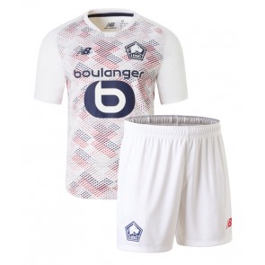 Lille OSC Venkovní dres komplet pro Děti 2024-25 Krátkým Rukávem (+ Krátké kalhoty)