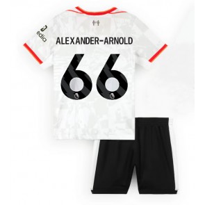 Liverpool Alexander-Arnold #66 Alternativní dres komplet pro Děti 2024-25 Krátkým Rukávem (+ Krátké kalhoty)