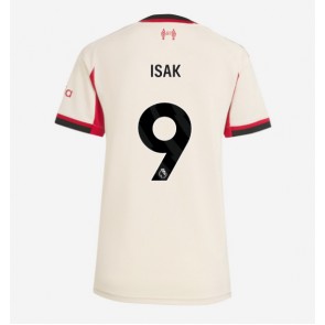 Liverpool Alexander Isak #9 Venkovní Dres pro Dámy 2025-26 Krátkým Rukávem Liverpool Alexander Isak #9 Venkovní Dres pro Dámy 2025-26 Krátkým Rukávem
